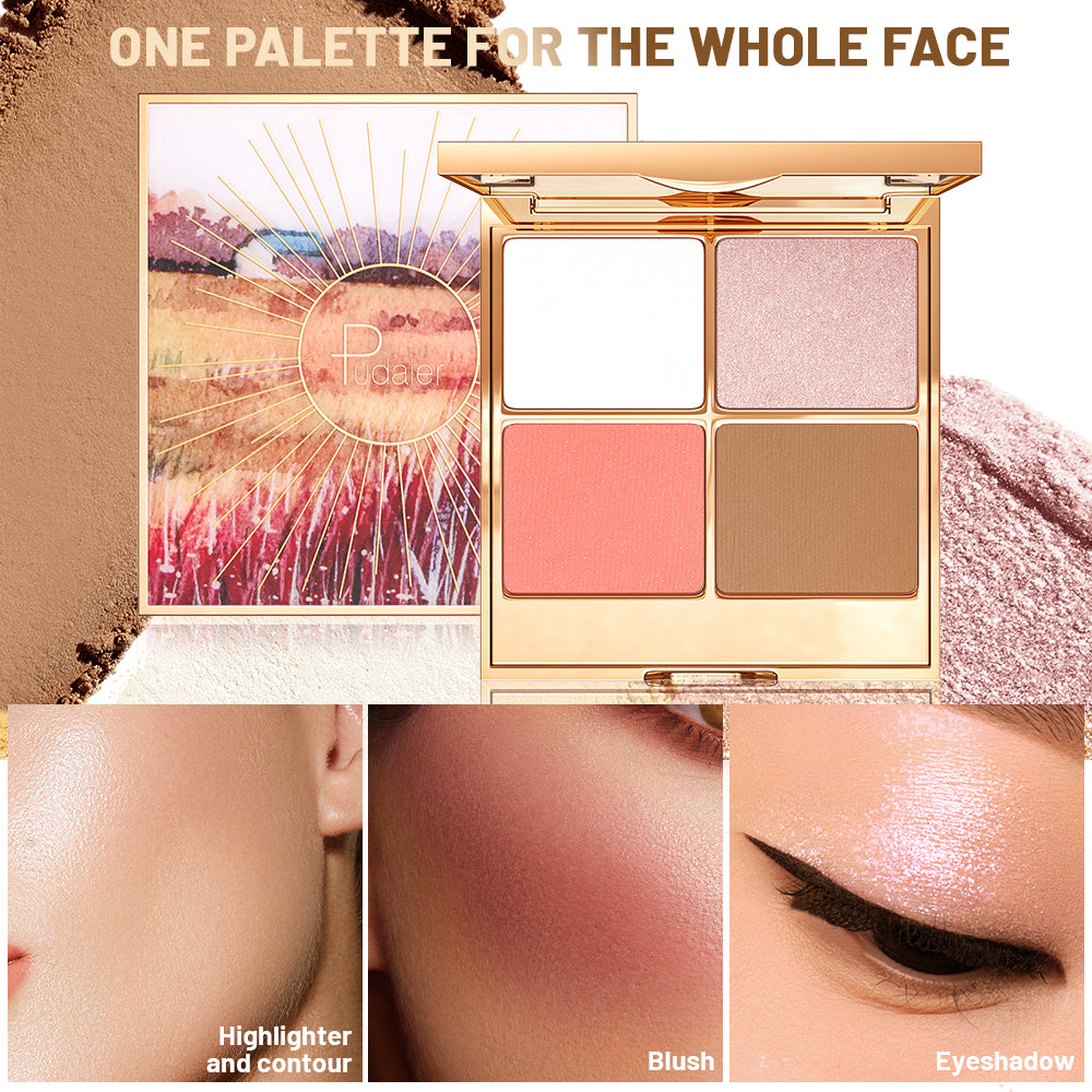 Glam Glow Highlighter And Bronzer Palette