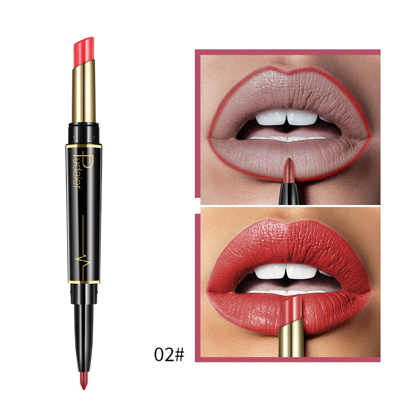 Matte Lipstick & Lip Liner Duo