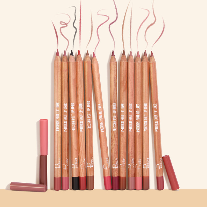Precision Pout Lip Liner 12-Piece Set