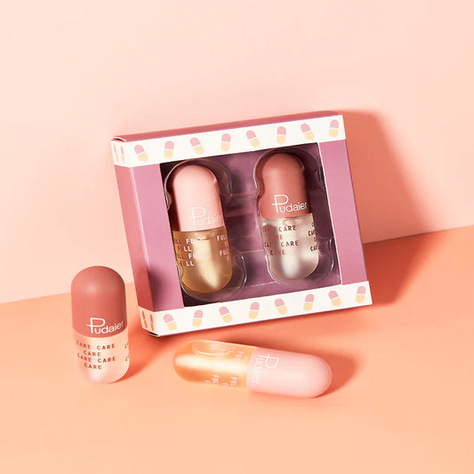 Lip care and plumper set