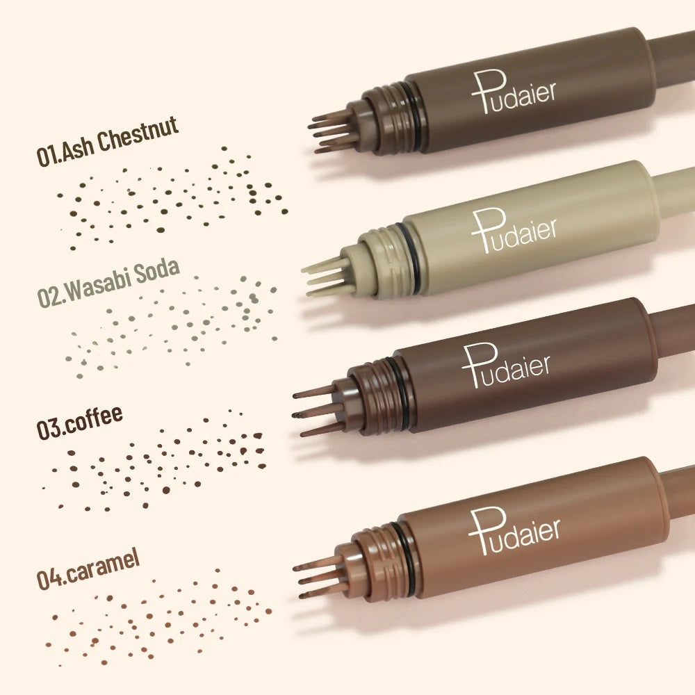 Faux freckle stamp