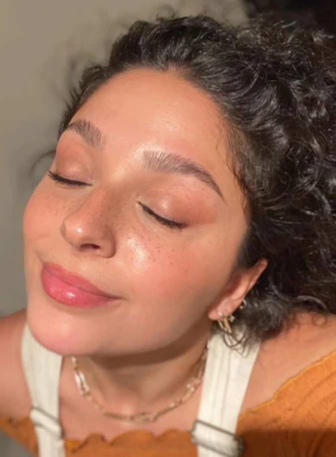 Colorful Faux Freckles Printing