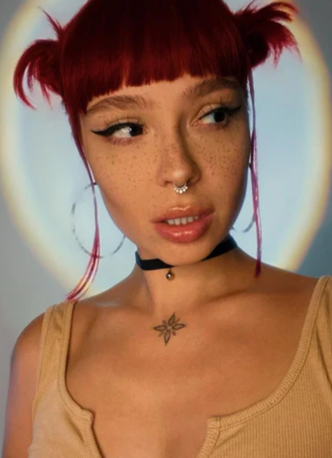 Colorful Faux Freckles Printing