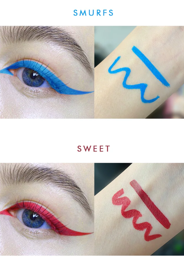 Pudaier Colourful Liquid Matte Eyeliner Set