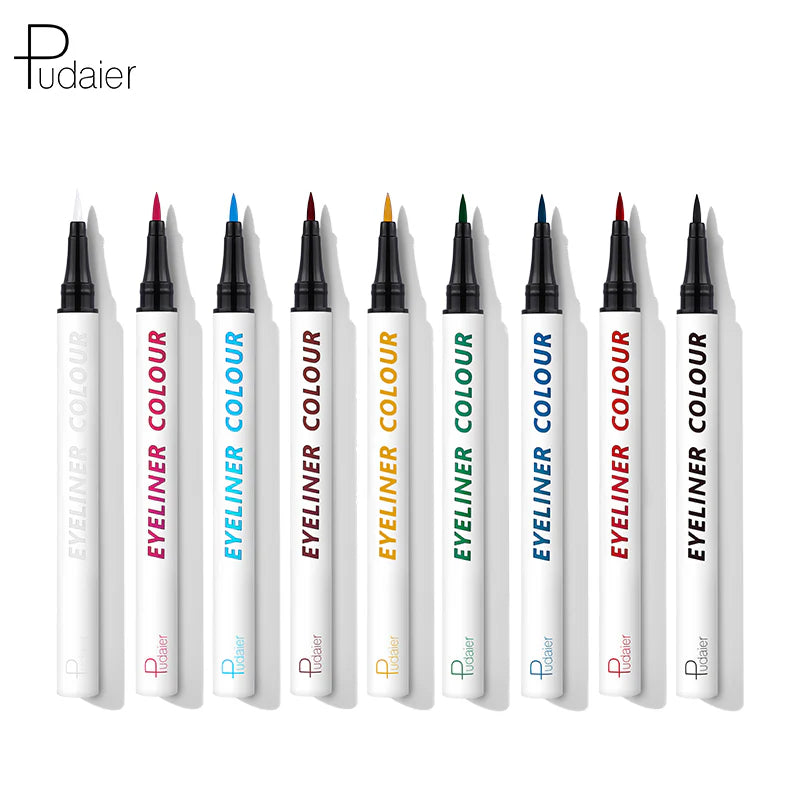 Pudaier Colourful Liquid Matte Eyeliner Set