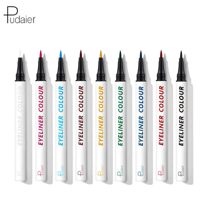 Pudaier Colourful Liquid Matte Eyeliner Set