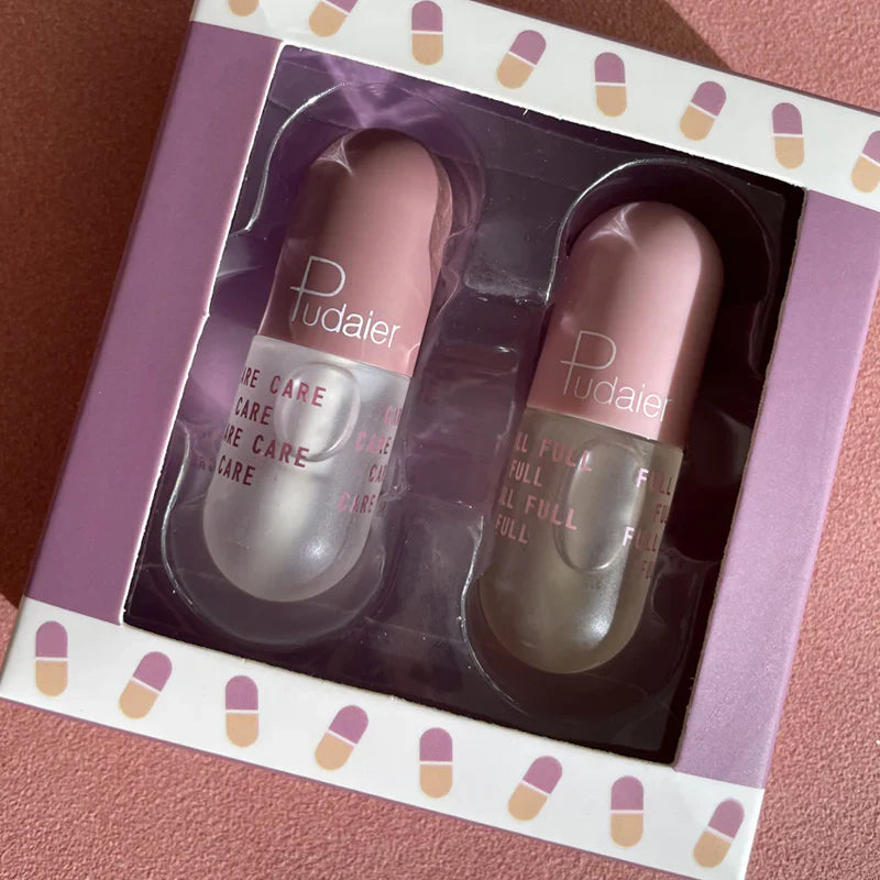 Lip care and plumper set