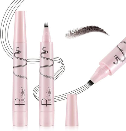 4-Fork Precision Eyebrow Pen