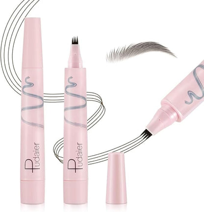 4-Fork Precision Eyebrow Pen