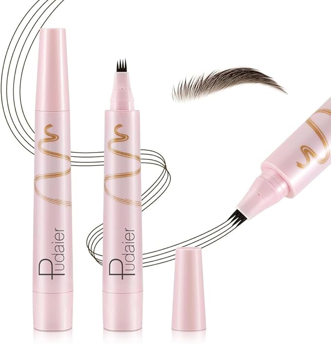 4-Fork Precision Eyebrow Pen