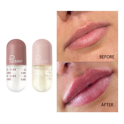 Lip care and plumper set