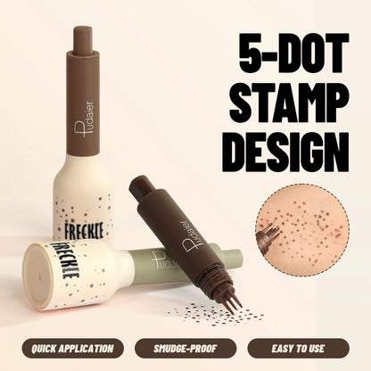 Faux freckle stamp