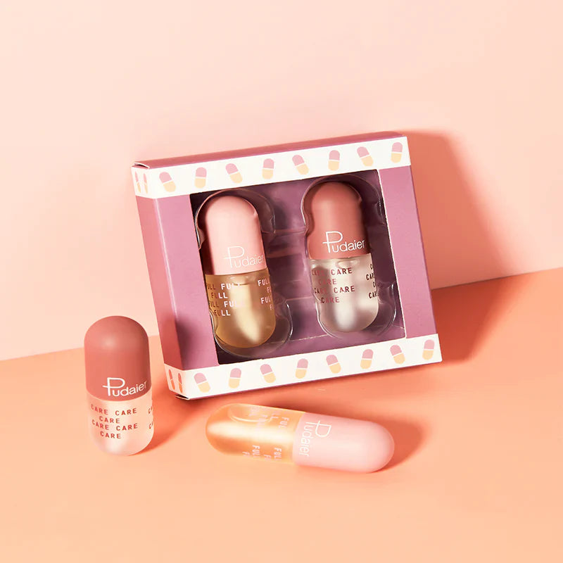 Lip care and plumper set