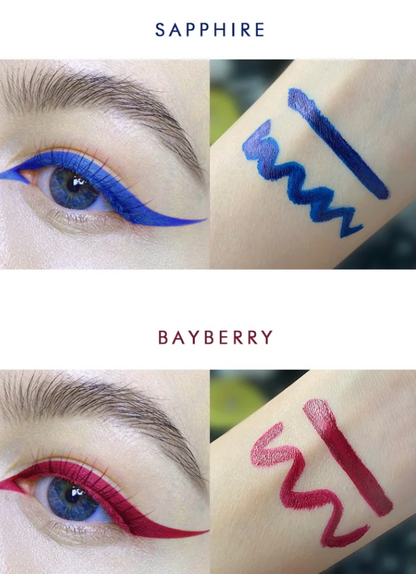 Pudaier Colourful Liquid Matte Eyeliner Set