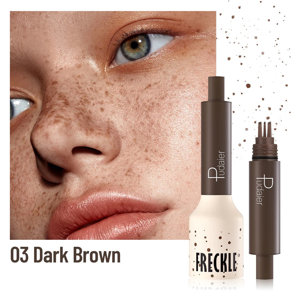 Faux freckle stamp
